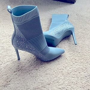 Maxwelle Pointed Toe Knit Boot